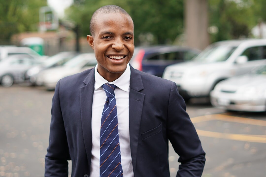 Smiling Belgian entrepreneur ready to join a business network